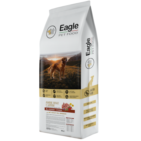 Eagle Pet Food Adult All Breeds Agnello Fresco e Salmone