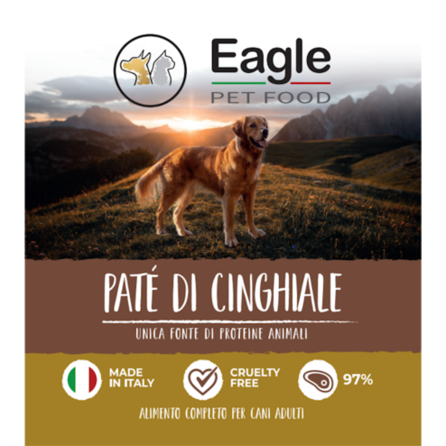 Eagle Pet Food Pat&#232; di Cinghiale 400 g