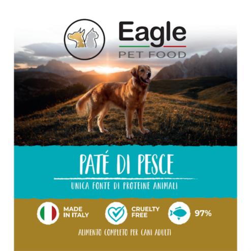 Eagle Pet Food Pat&#232; di Pesce 400 g